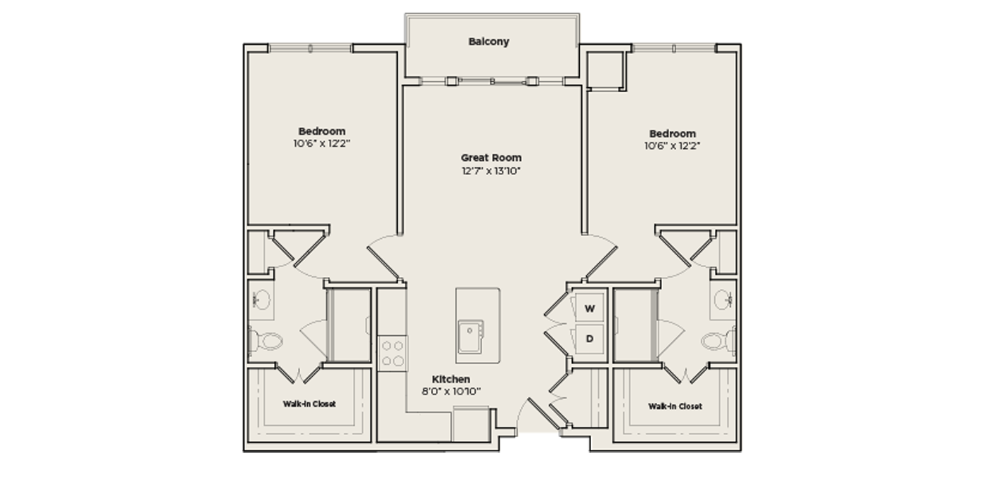 Corbin senior living apartment floor plan