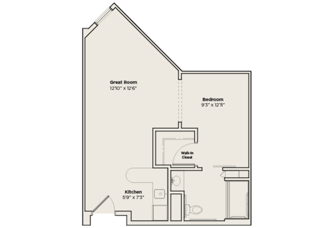 maxwell assisted living apartment floor plan