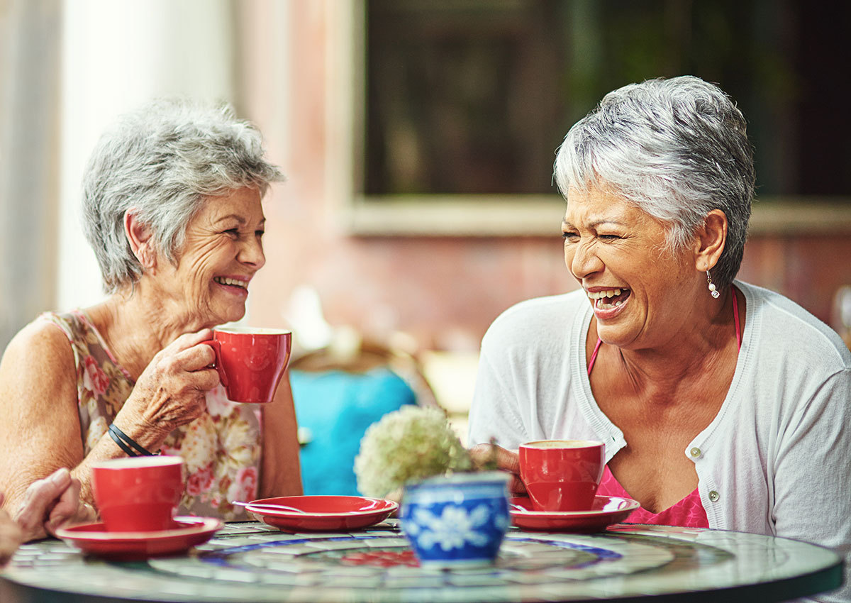 Senior Living With Tea Service
