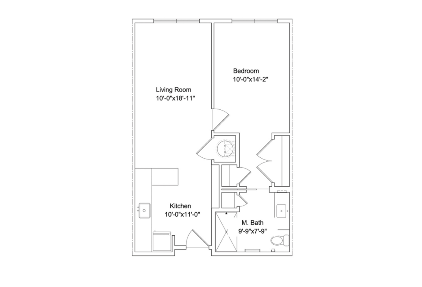 The 501 - One Bedroom Apartment – Assisted Living