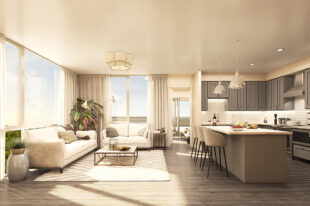 The 501 - 2BR - Penthouse - Living