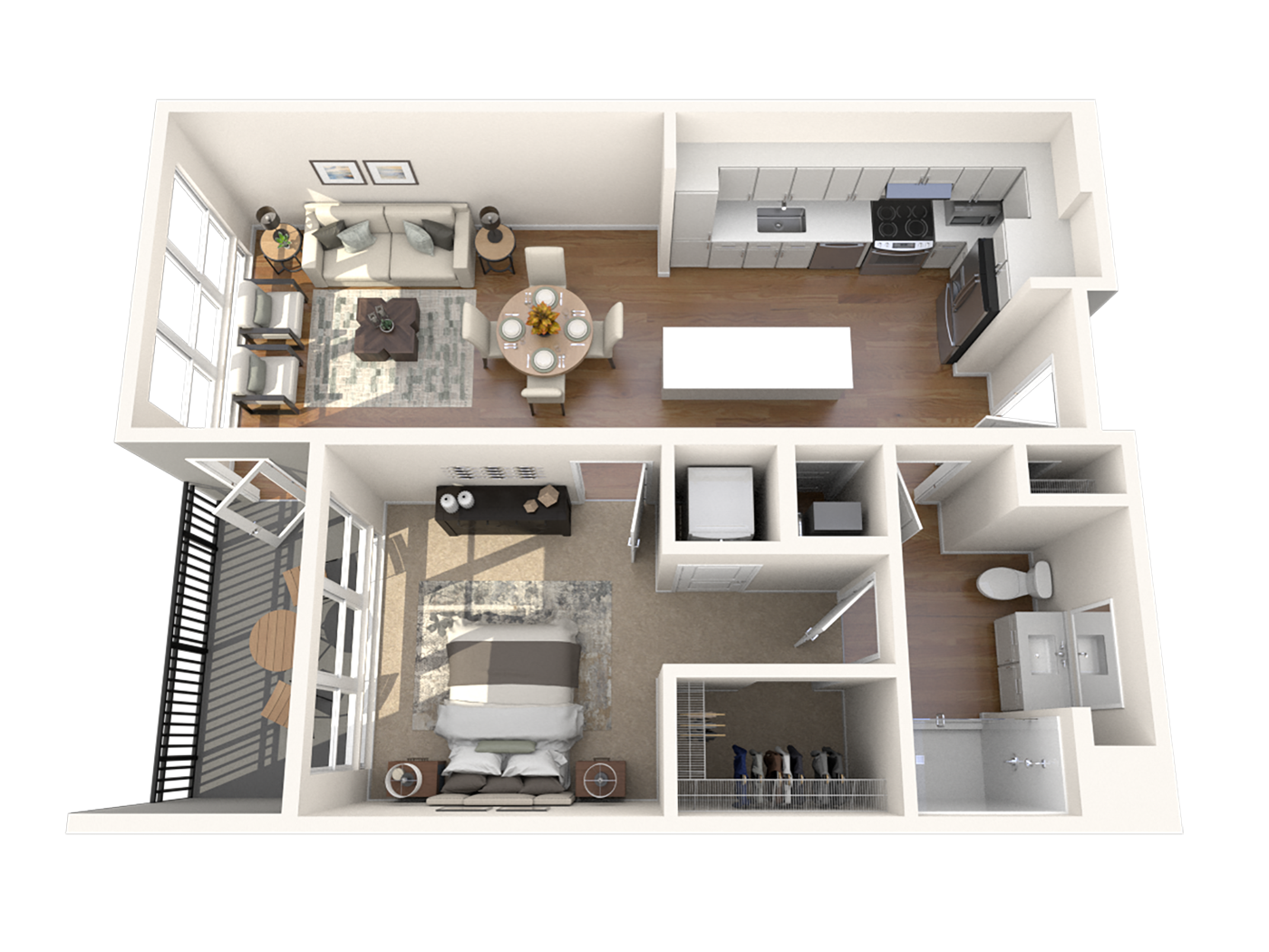 The 501 - One Bedroom Apartment – Independent Living