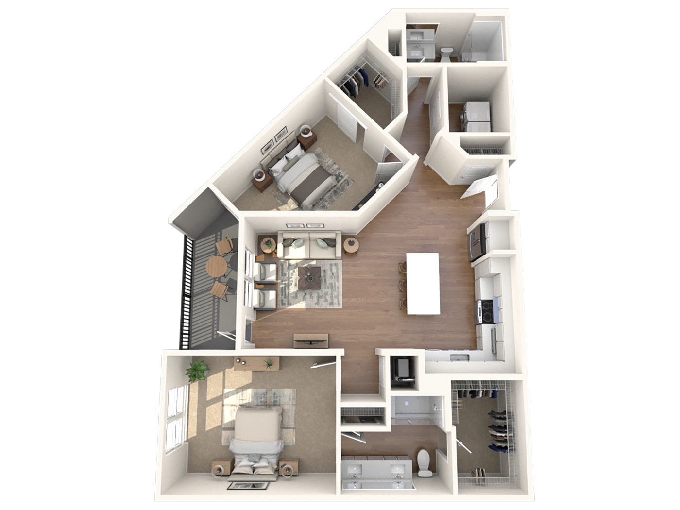 The 501 - Two Bedroom Apartment – Independent Living