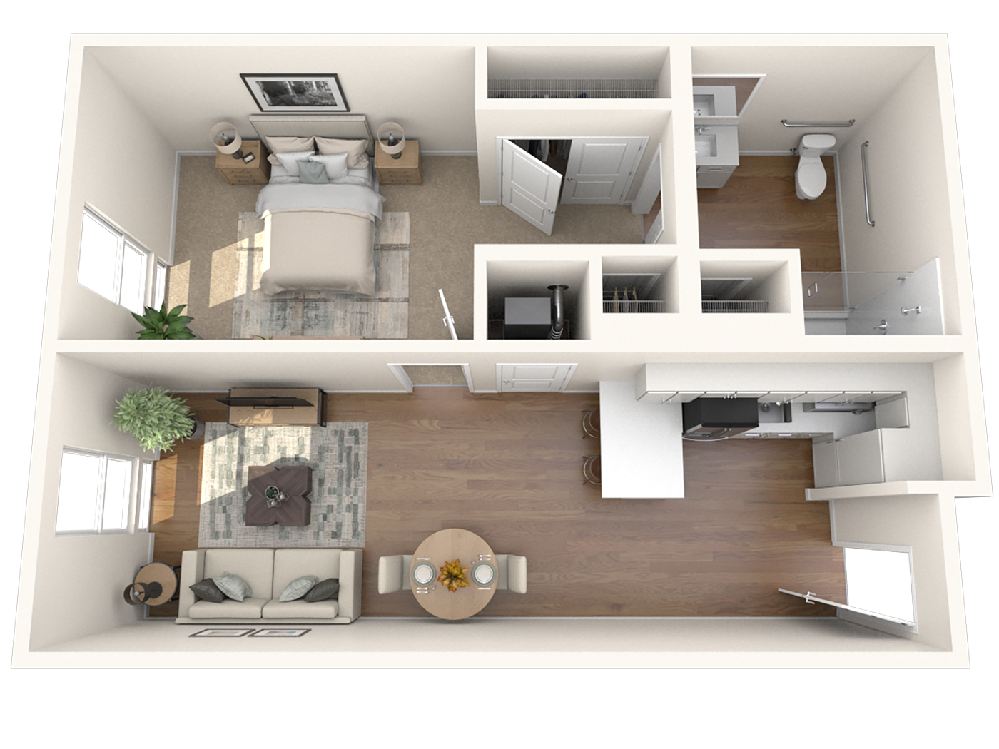The 501 - One Bedroom Apartment – Memory Care