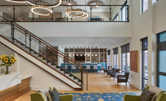 The 501 - Amenities - Assisted Living Lobby