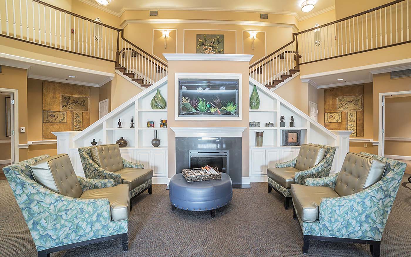 Senior Living with Great Room and Shows