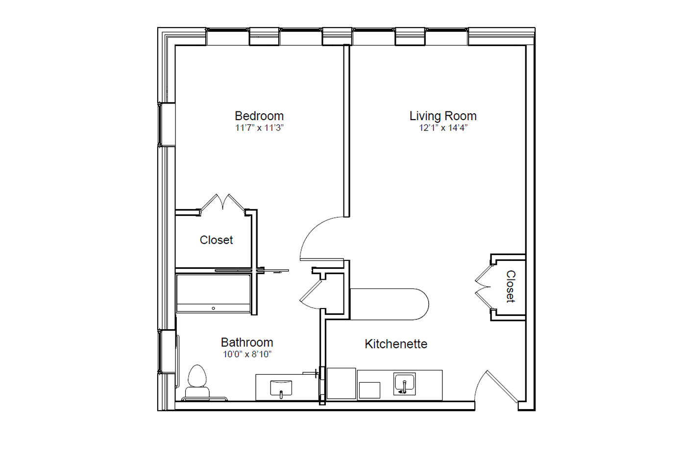 Village Crossing – 1BR – Assisted Living