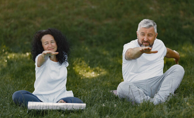 Yoga Couple