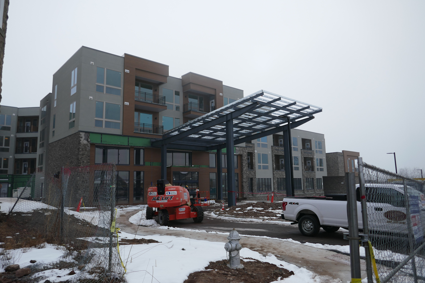 The 501 at Mattison Estate - February 2022 Construction Front
