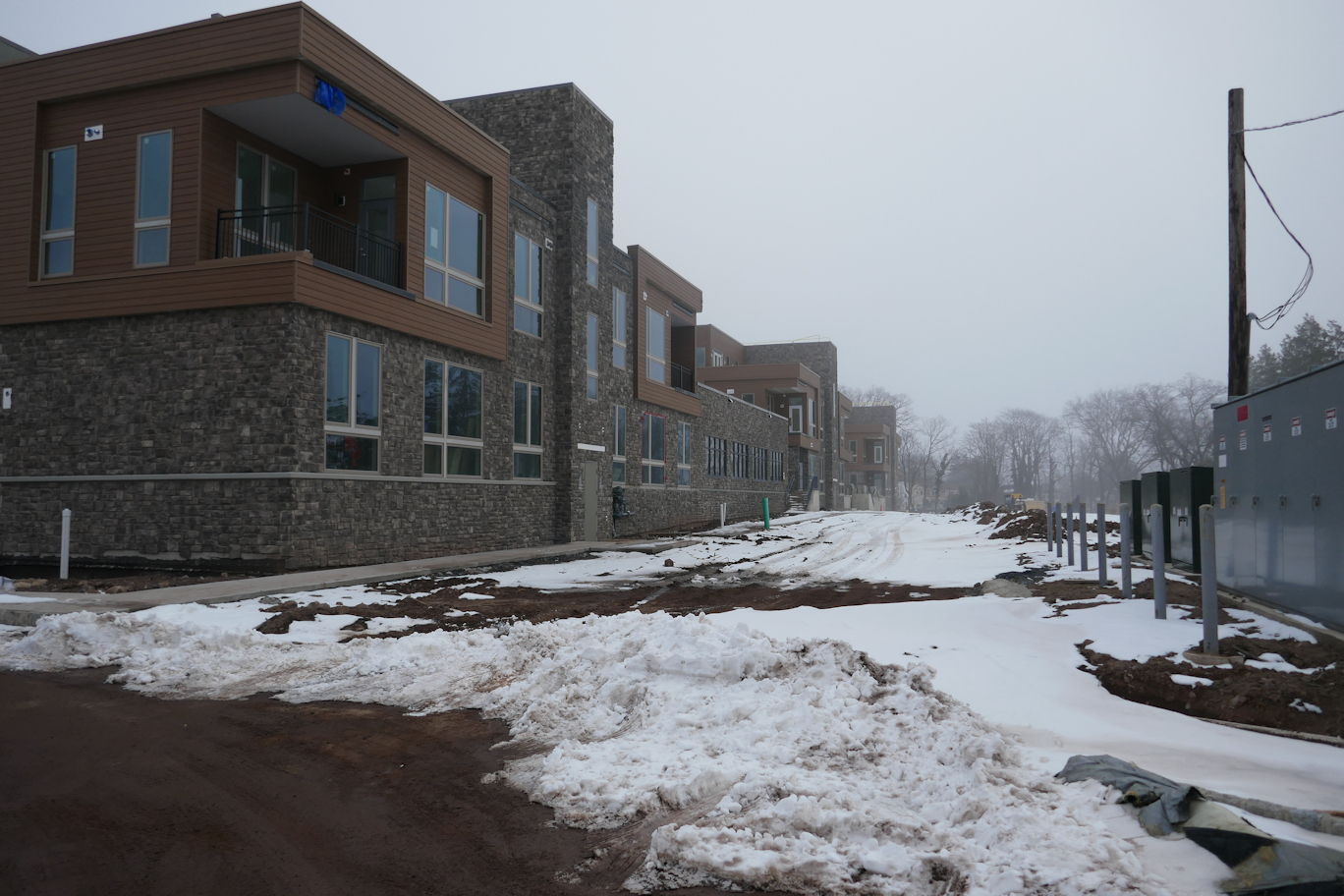 The 501 at Mattison Estate - February 2022 Construction Exterior